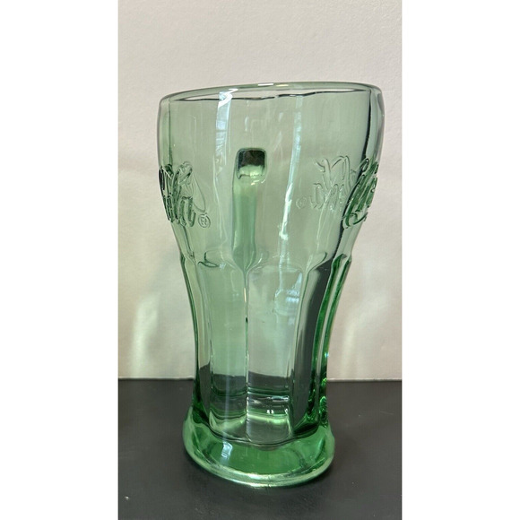 LIBBEY GLASS COMPANY Coca Cola Coke Green 16oz Mug/Cup Glass - Picture 7 of 14